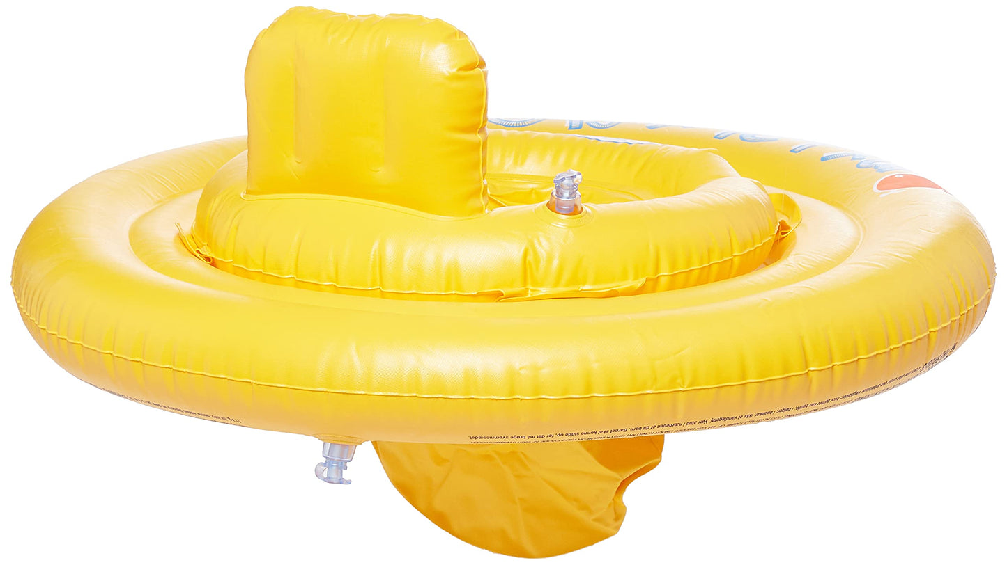 Intex swim aid - My Baby Float - swim ring with seat - Ø 70 cm, Yellow, for 6-12 months (Pack of 5)