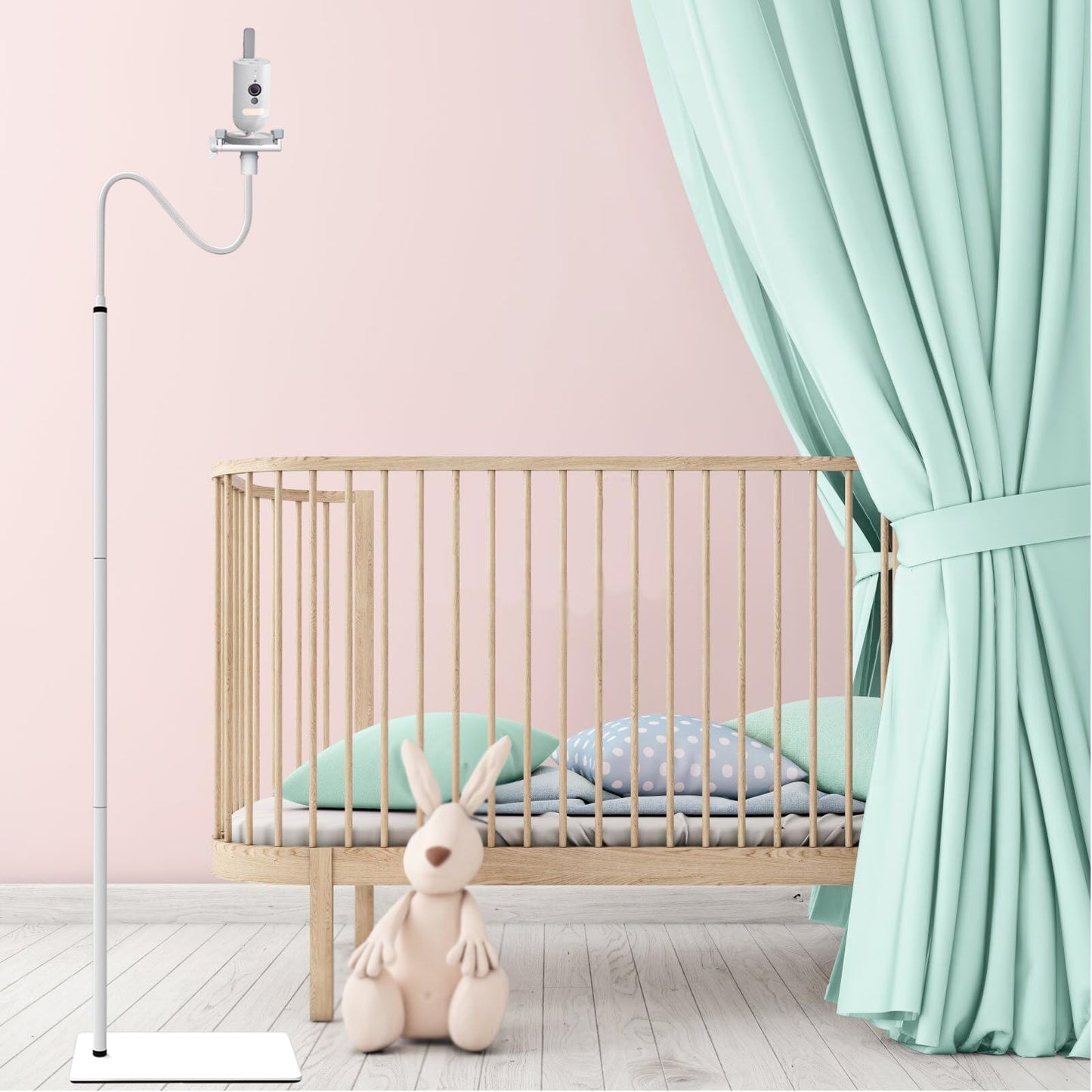 EYSAFT baby monitor stand compatible with Philips Avent/eufy/GHB/BOIFUN/Hellobaby/NWOUIIAY/TakTark and most baby monitors cameras.