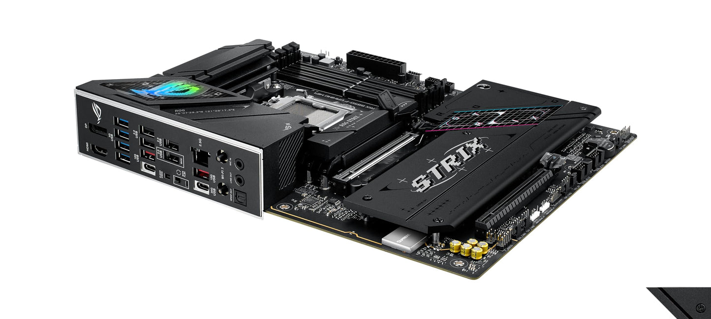 ASUS ROG Strix B850-F Gaming WiFi motherboard socket AMD AM5 (AMD B850, ATX, DDR5 memory, PCIe 5.0, WiFi 7, 2X PCIe 4.0 M.2, Aura Sync)