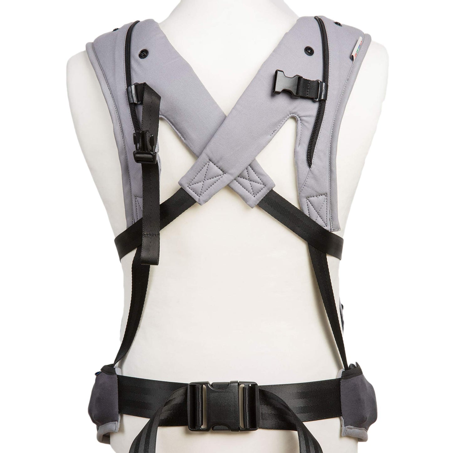 Ruckeli baby carrier from birth slim gently grey