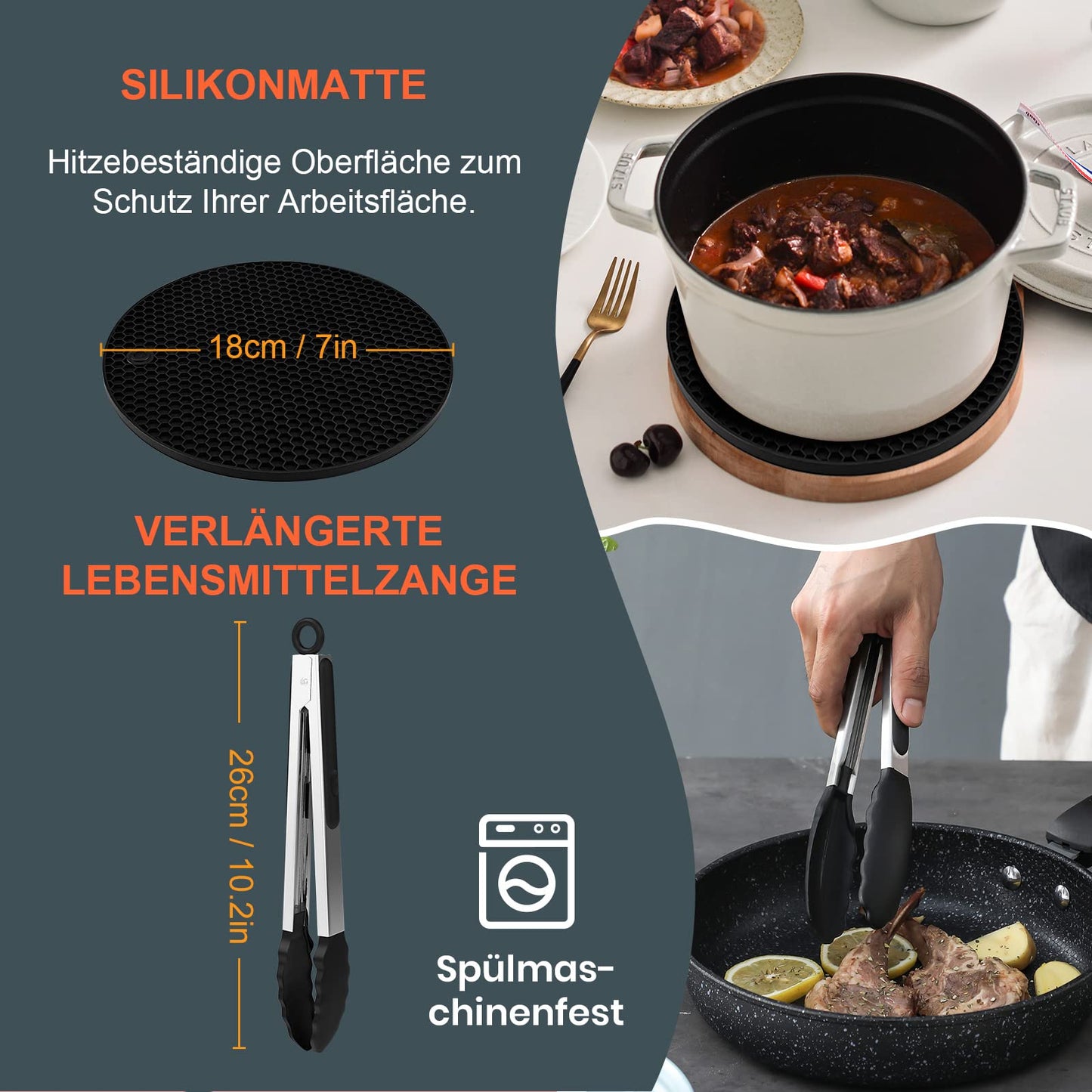 Airfryer XXL accessories hot air fryer accessories XL 5.5L square, hot air fryer accessories with parchment paper for COSORI Philips Innsky KLAMER 5.5L 6.2L air fryer.
