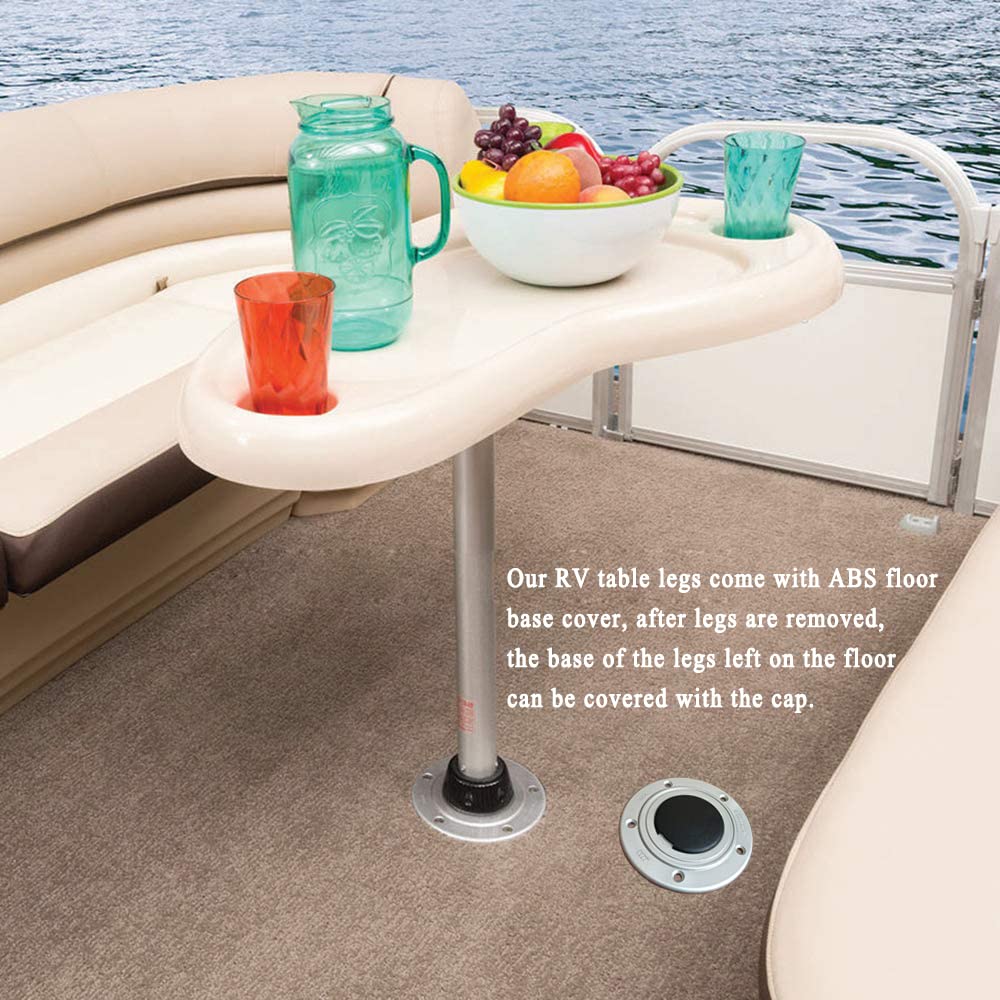 DarkSwan Removable table legs, aluminum alloy folding table legs, RV camping table legs, table leg for RV boat & yacht, 66cm