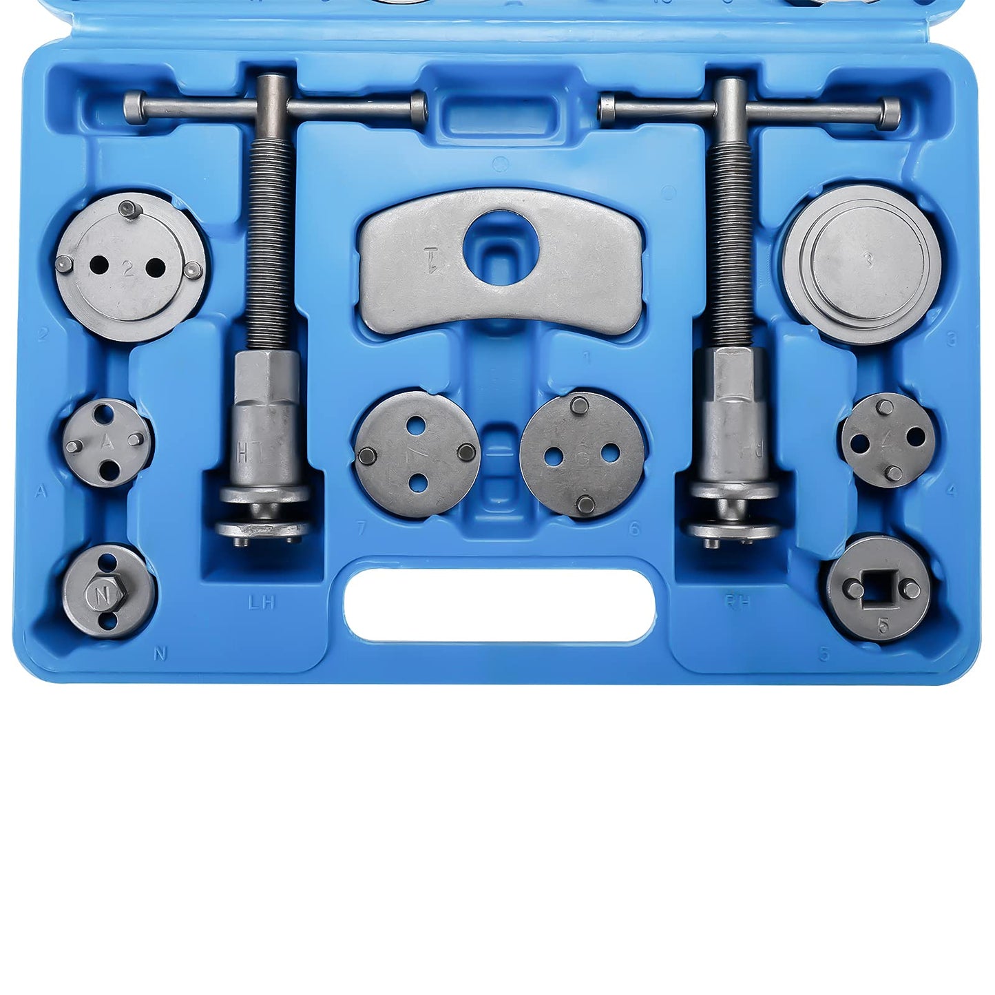 BOOMSTART 22pcs Universal Brake Caliper Piston Reset Tool Set Brake Piston Reset Tool Brake Caliper Piston Automotive Brake Piston Tool