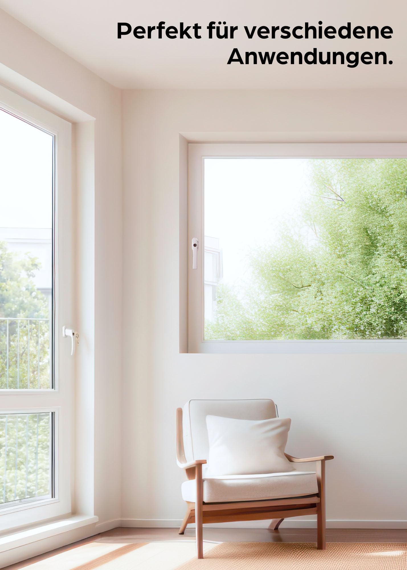 8 Lockable Window Handles White - ππΆπ»π±π²πΏππΆπ°π΅π²πΏ - Easy Installation - with 16 universal keys - Reliable Protection