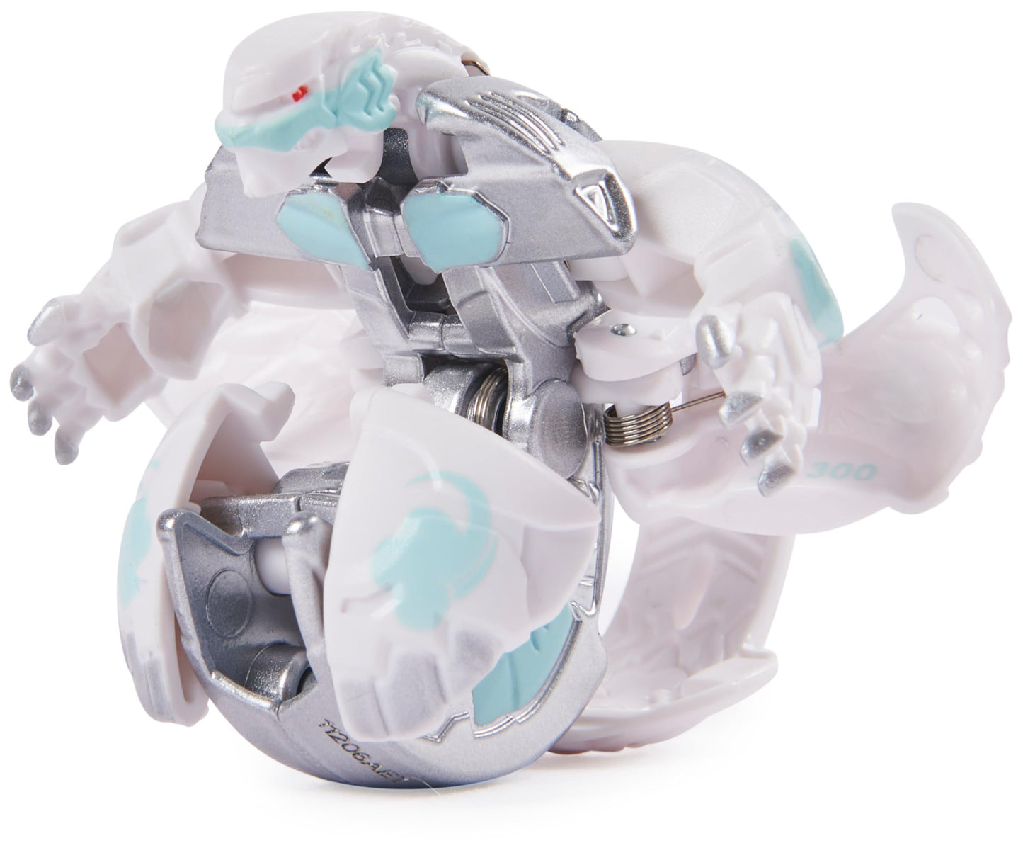 Bakugan 'Evolutions' Battle Strike 6-pack with 1 Platinum Ball (Haos Wrath), 2 Basic Balls (Darkus Trox, Haos Nillious), 1 Geogan (Aurelus Insectra), 2 Nanogan (Aquos Blade, Darkus Clutch)
