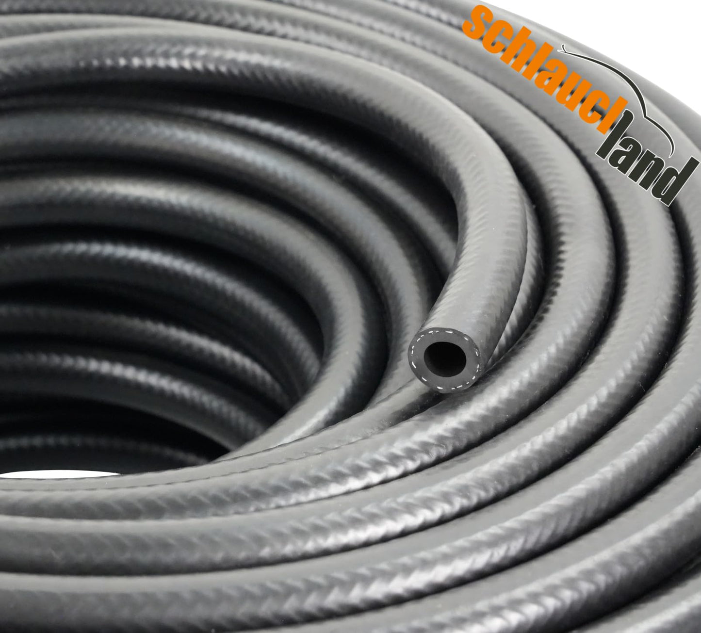 7m EPDM radiator hose Ø 5 x 11 mm coolant hose 120°C * MANY SIZES & LENGTHS * fabric reinforced vacuum hose rubber hose hot water DIN 73411 * SMOOTH EXTERIOR