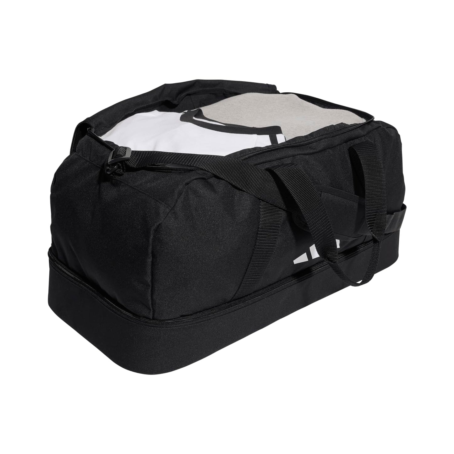 adidas Unisex Tiro League Duffel Bag, Schwarz/Weiß, M