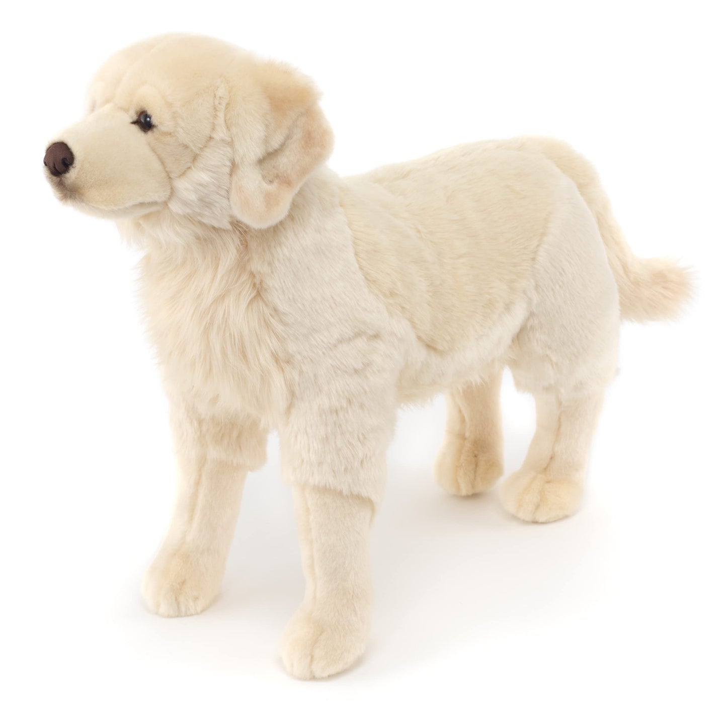 Uni-Toys - Golden Retriever 'Joy', standing - 50 cm (height) - plush dog, pet - stuffed animal, cuddly toy