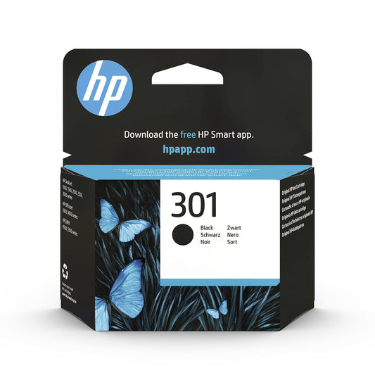 Ink cartridge 301, no refill, 190, black.