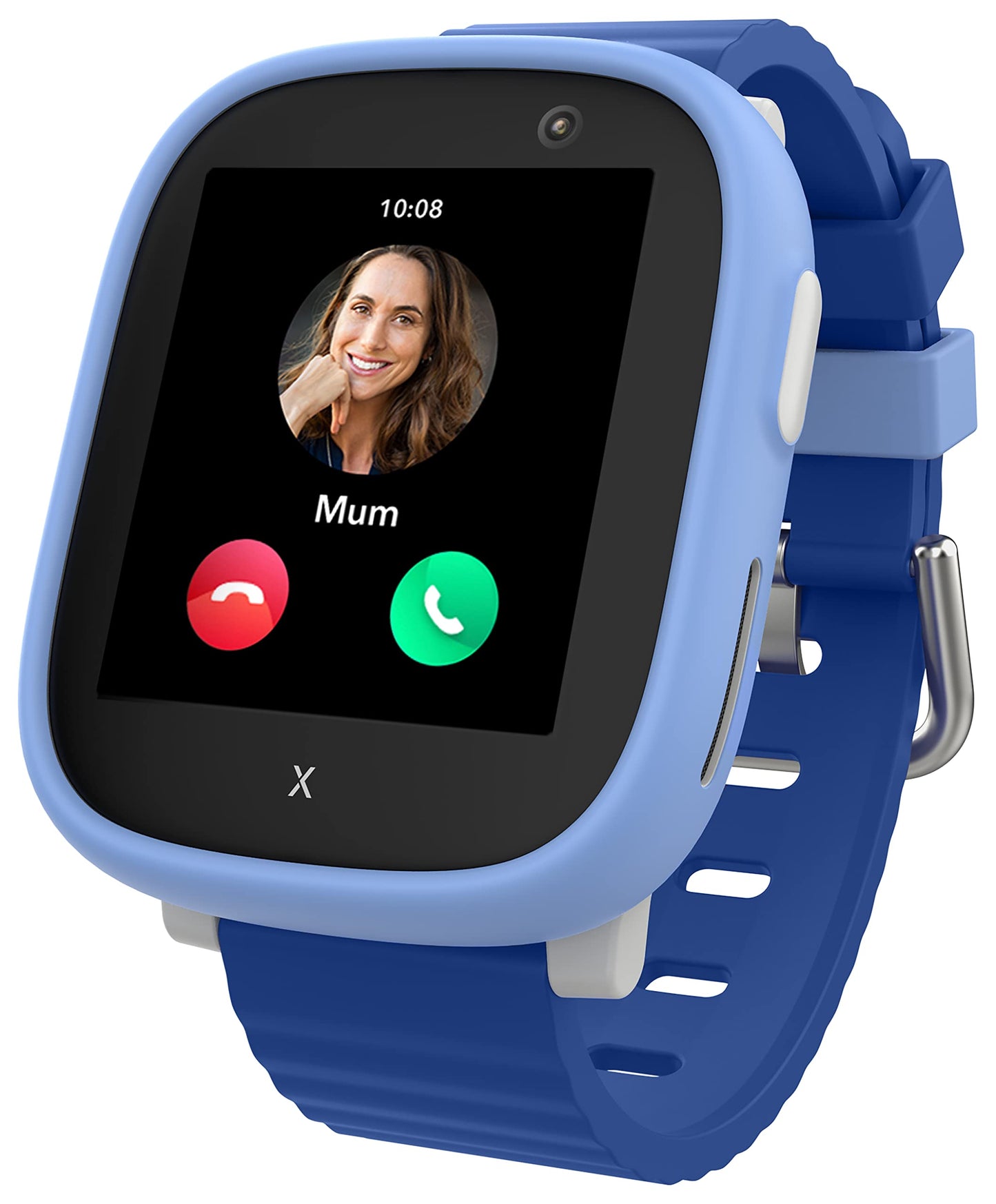 XPLORA X6 Play - waterproof phone watch for kids - 4G, calls, messages, school mode, SOS function, GPS, camera, pedometer - 2 years warranty (BLUE)