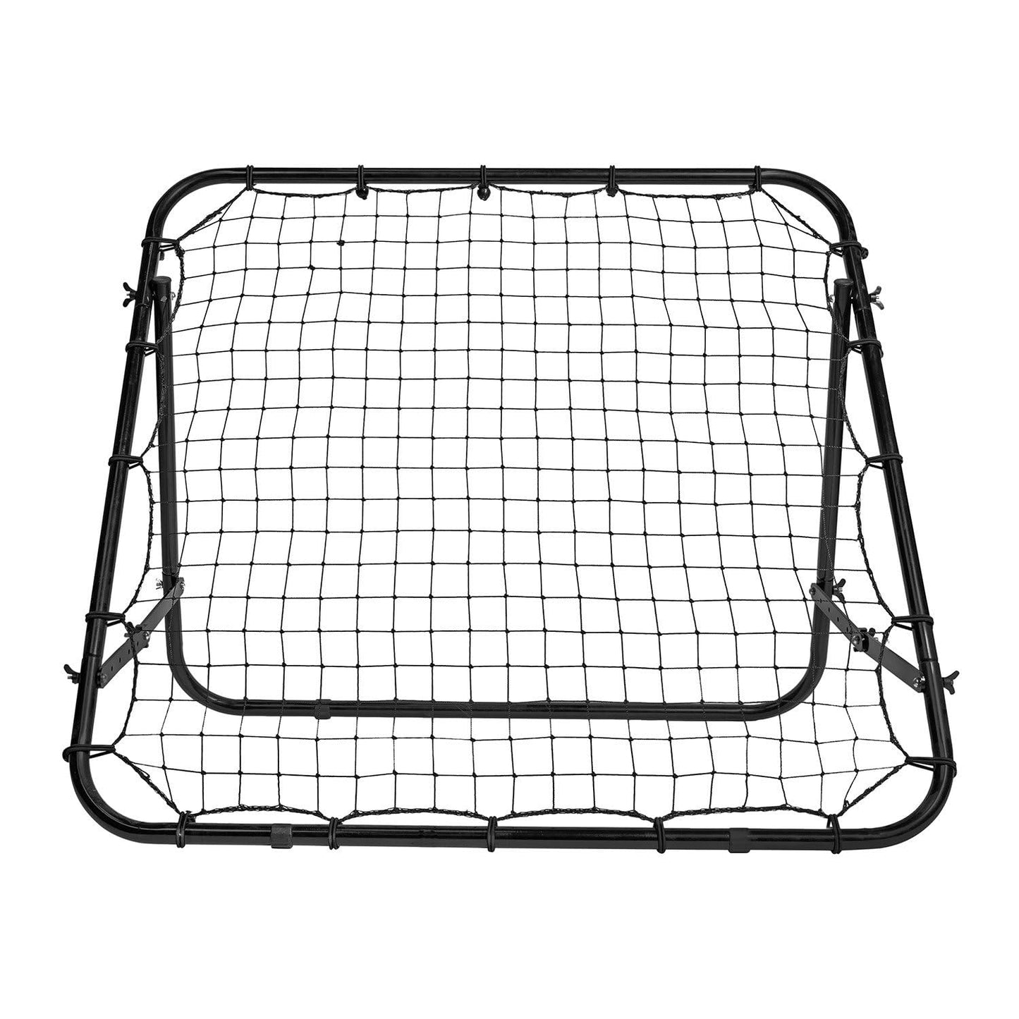 VirtuFit Adjustable Soccer Rebounder - Kickback - Tchoukball - 100 x 100 cm - Soccer Goal Training Equipment