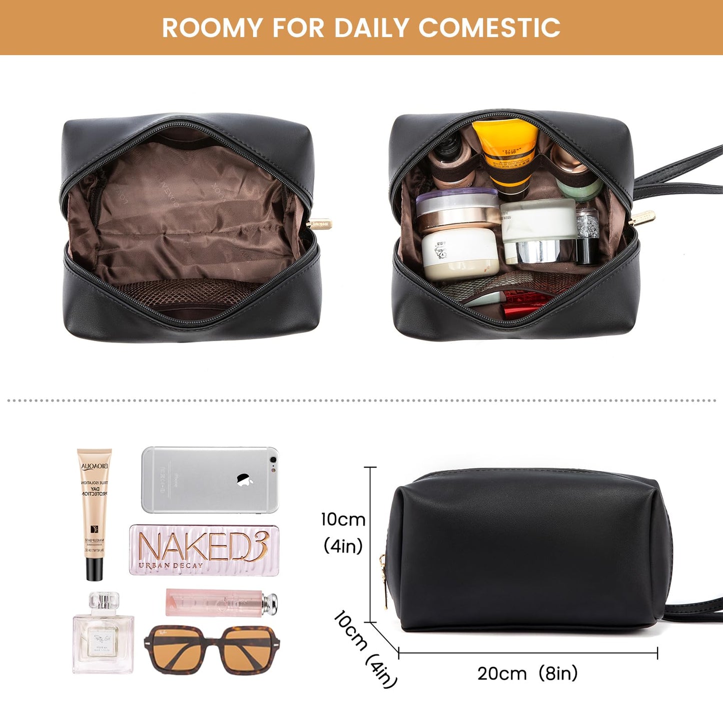 LOVEVOOK 15.6 Inch Laptop Bag Women Handbag Shoulder Crossbody Bag Leather Tote Bag Large Shopper Bag Elegant Shoulder Bag Briefcase Work Bag Teacher Bag for Office