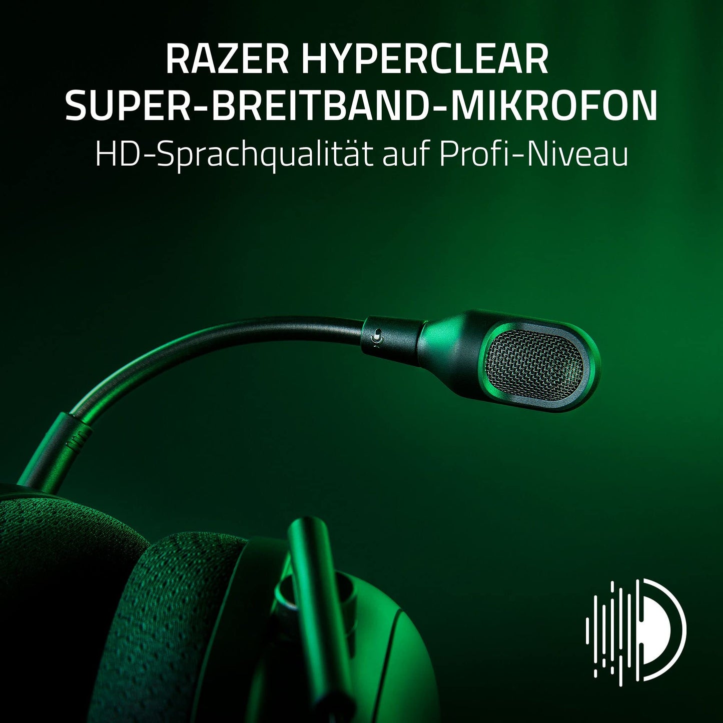 Razer BlackShark V2 Pro (2023) for PC - Wireless premium esports headset (HyperClear Super Wideband Microphone, Triforce Titanium 50mm Drivers, HyperSpeed Wireless Technology, 70 hrs) Black