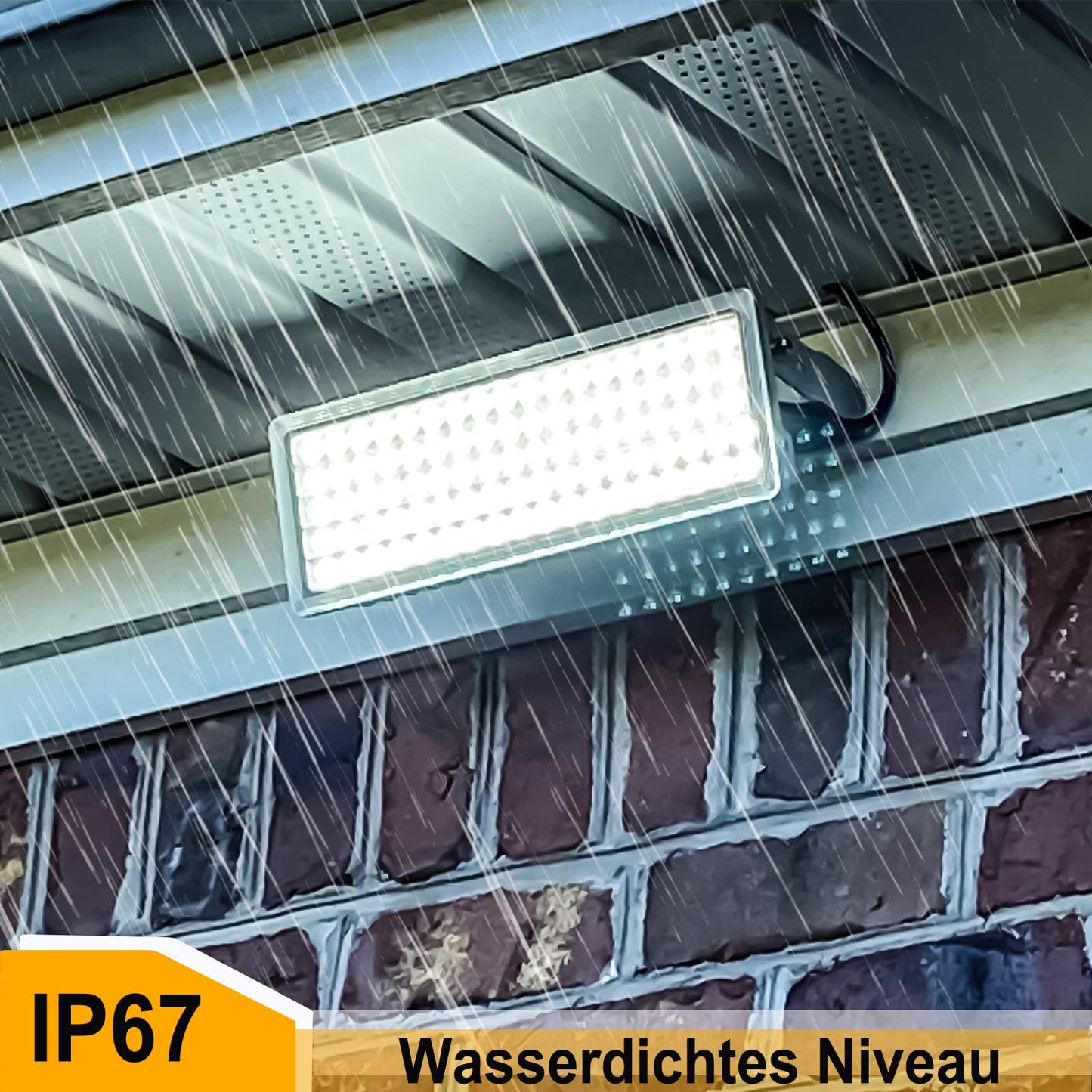 POWERFUL 100W LED Floodlight Floodlights LED Floodlight Outdoor 10000lm Super Bright Floodlight 6500K IP67 Waterproof Outdoor Spotlight for lawns Backyard...