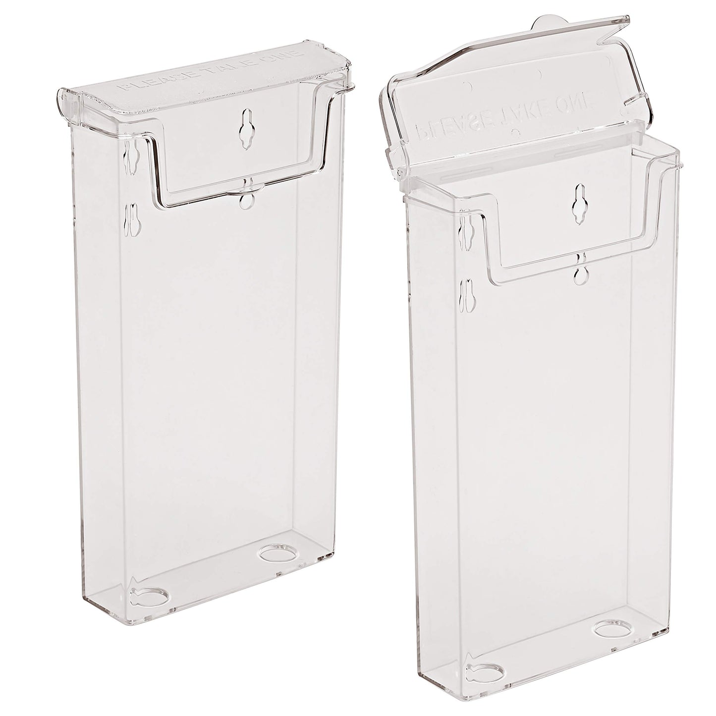 20 OD110 pieces taymar DIN Long (DL) brochure holder, brochure box with lid, weatherproof