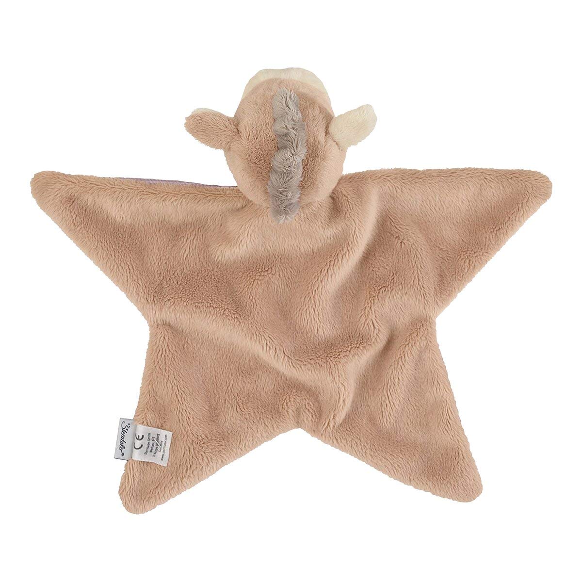 Sterntaler Cuddly Blanket Pony Pauline, For babies from 1 month, Size M, 27 x 32 cm.