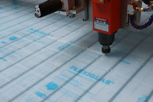 AtHaus Acrylic Glass PLEXIGLAS® 2-10 mm Cut to Size Disc Transparent Clear Material Thickness and Size Selectable Premium (5 mm, 700 x 300 mm)