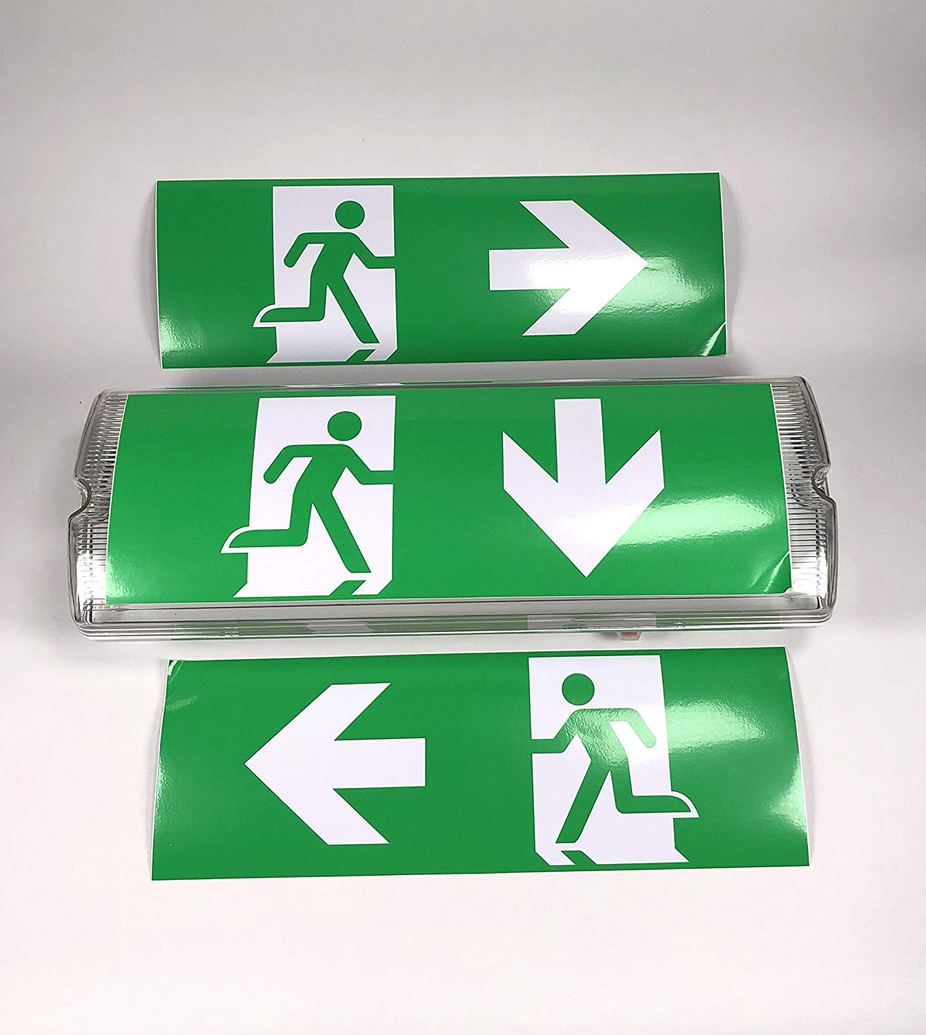 IP 65 LED continuous light emergency light emergency lighting emergency exit exit light emergency light exit EXIT (continuous light IP65)