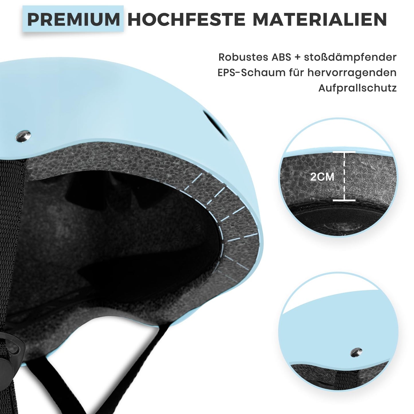 LeapBeast skate helmet bike helmet, ventilation | safety | lightweight | skateboarding helmet for bike skateboard scooter bmx child adult