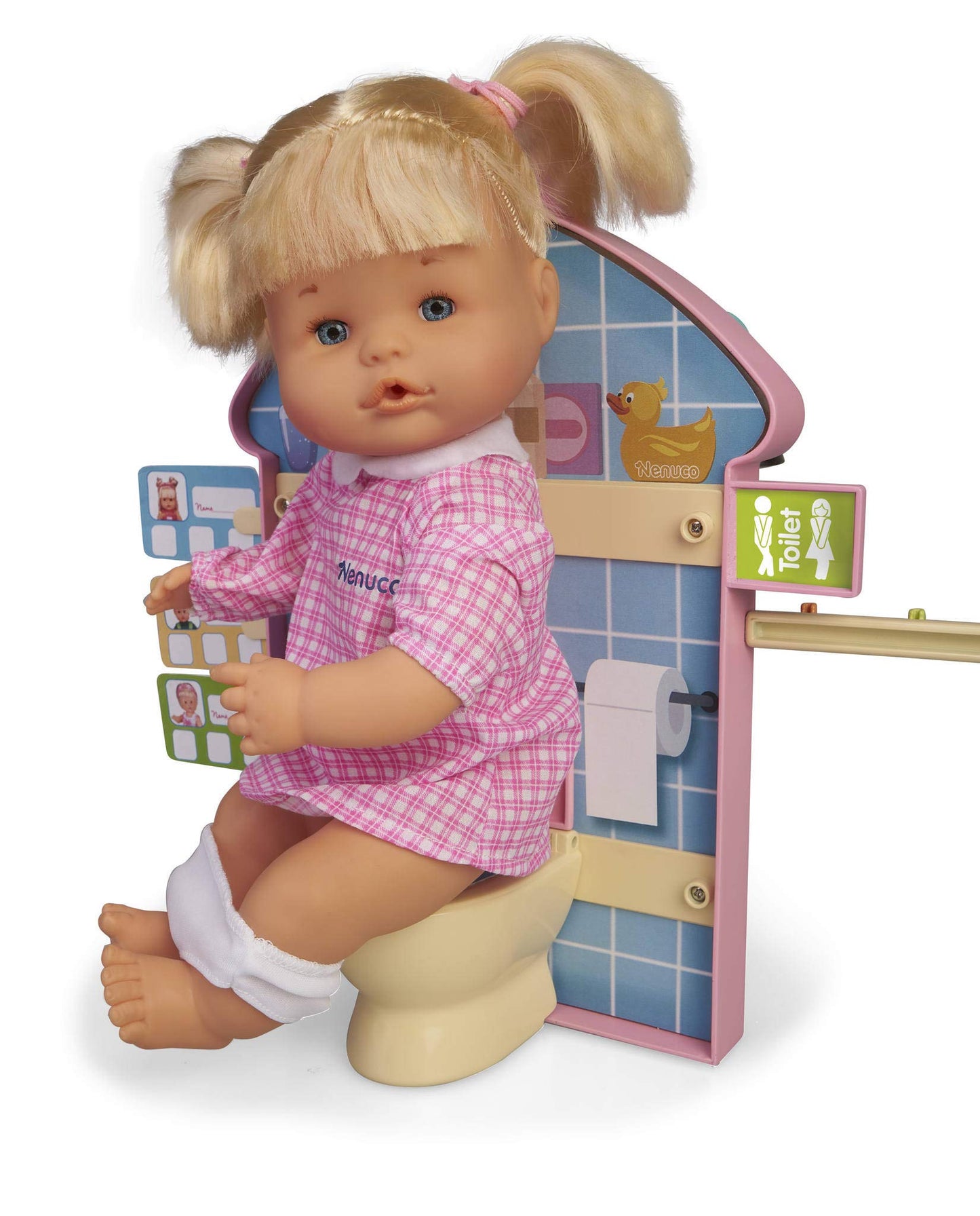 Nenuco Daycare Doll Set includes baby doll and nursery accessories for children ages 3 and up.