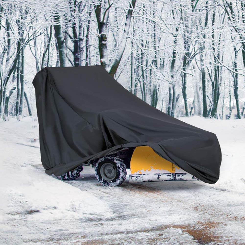 MAYHOUR Snow Shovel Cover High-performance waterproof, dustproof, anti-UV snow shovel cover Outdoor protection 210D silver-coated Oxford cloth tear-resistant (109×81×89cm×127cm / 43×32×35in×50in)
