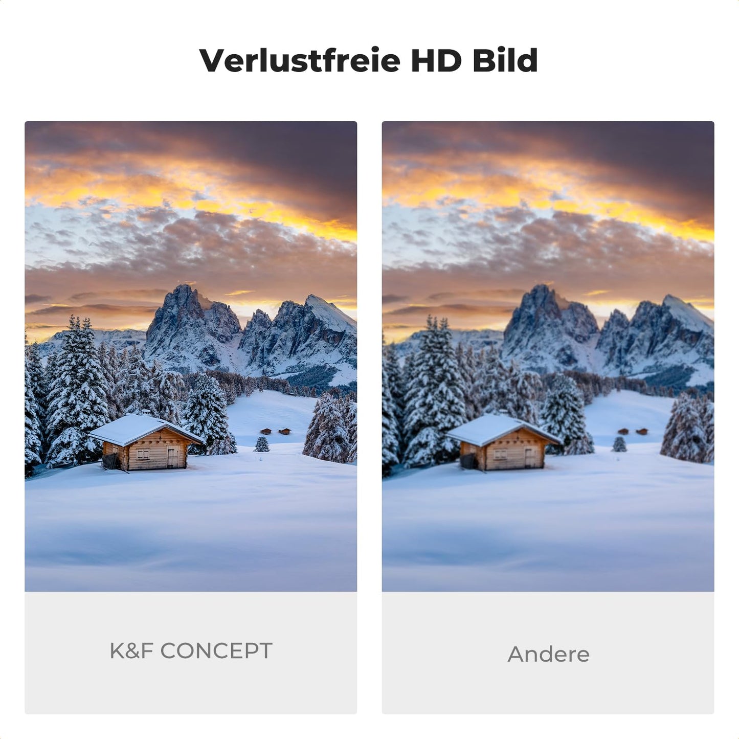 K&F CONCEPT Nano-X 82mm ND Filter Variable Neutral Density Filter ND2-400 (1-9 stops) Vario ND Filter with Filter Pouch