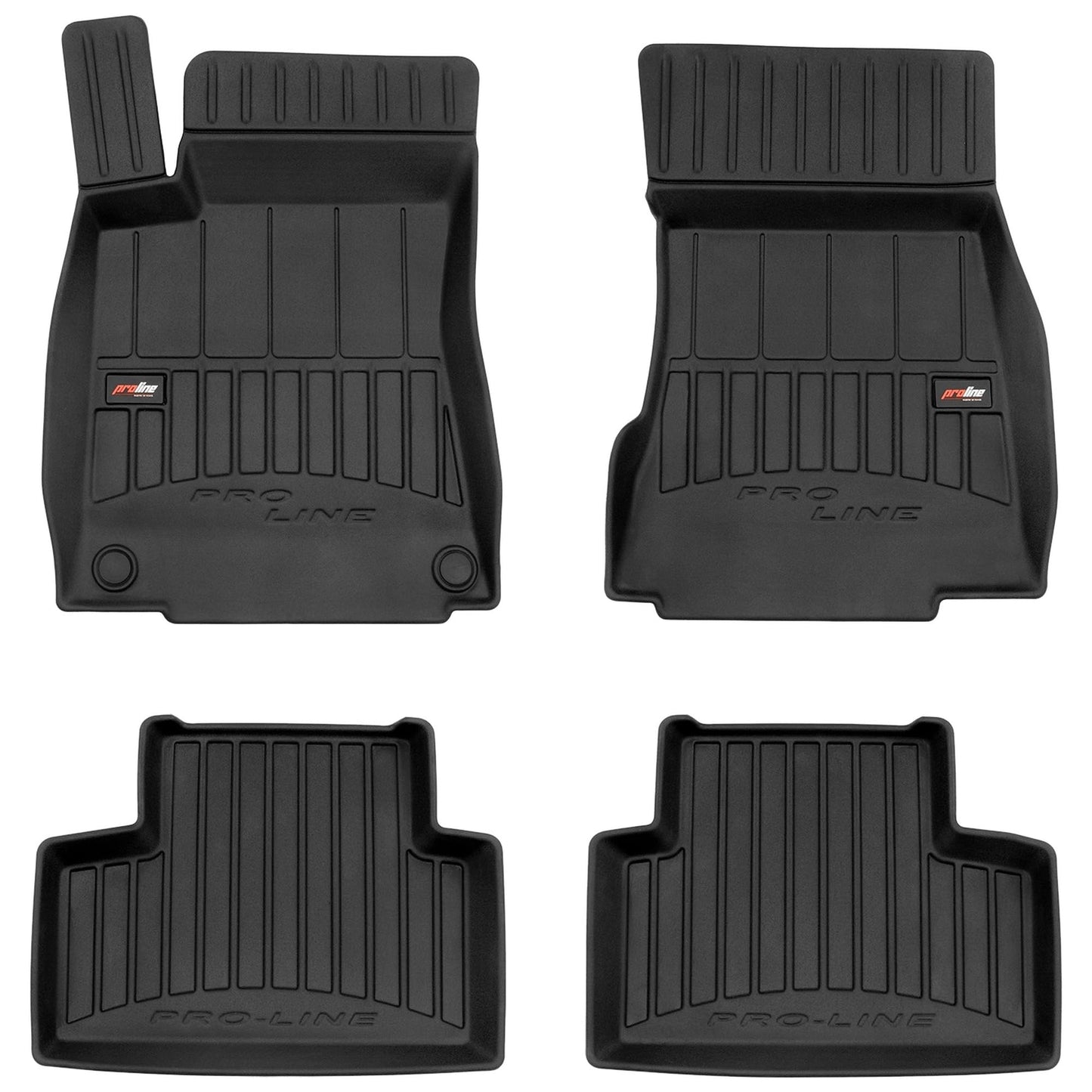 SMK rubber mats car floor mats set suitable for Mercedes-Benz GLB X247 from 2019. Experience a new standard of travel with non-slip car floor mats - multi-year car carpets for all roads.