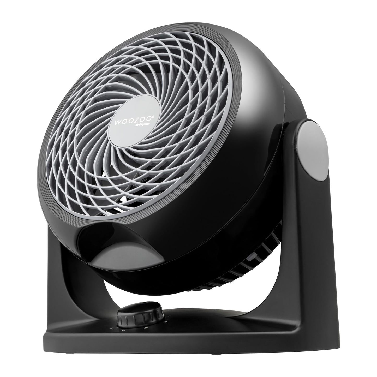 Iris Ohyama Woozoo, 23m², fan, Black, 3 speeds, quiet, Table Fan, Table fan, Fan, Floor fan, portable, Portable, Cooling, Desk Fan, PCF-HD18N