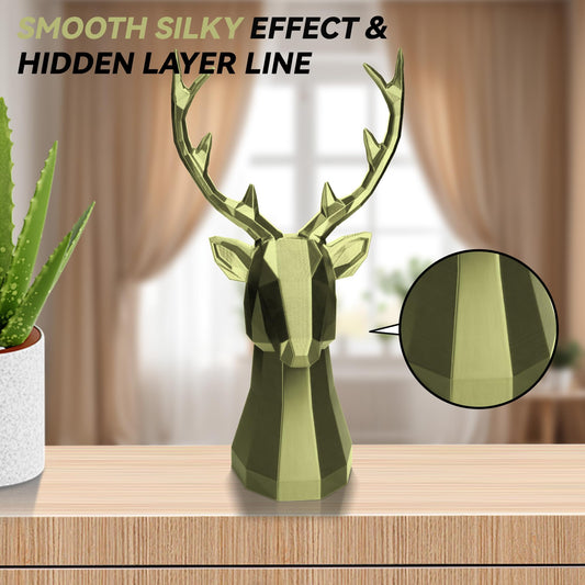 Silk PLA Filament 1.75mm, TINMORRY 3D Printer Filament, 1 kg, 1 Spool, Silk Bronze