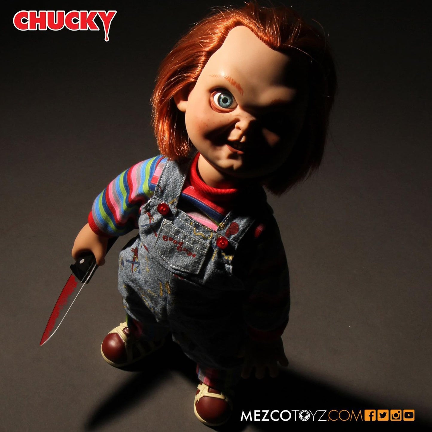 Child's Play MZ78002 Kids Game 37 cm Good Guy Chucky Doll with Sound