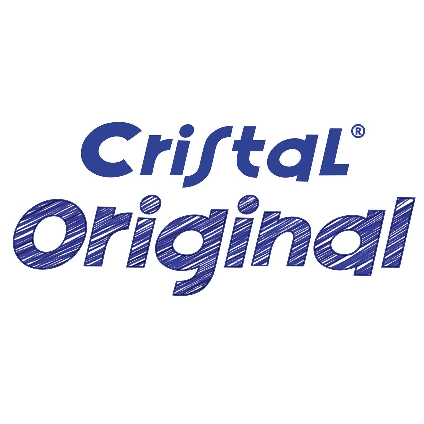 BIC Ballpoint Pen Set Cristal Original, in Blue, Line width 0.4 mm, 100 pack, Perfect for the office, home office, or school.