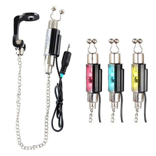 Disco ball fishing bite alarm tackle carp with speaker indicators bite alarm/swinger set fish finders tools
