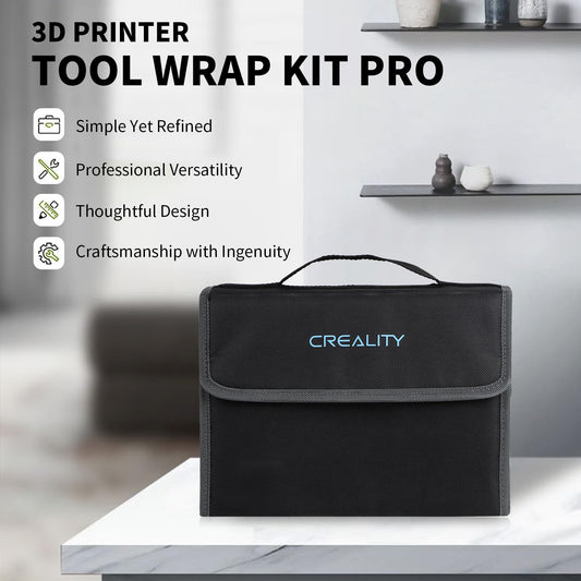 Creality 3D Printer Tool Kit Pro 74pcs Toolkit, Model Post-Processing 3D Printer Tool Kit, Nozzle Cleaning Set, Finishing, Deburring, Removal Tools, Cleaning Needles, for all 3D Printers