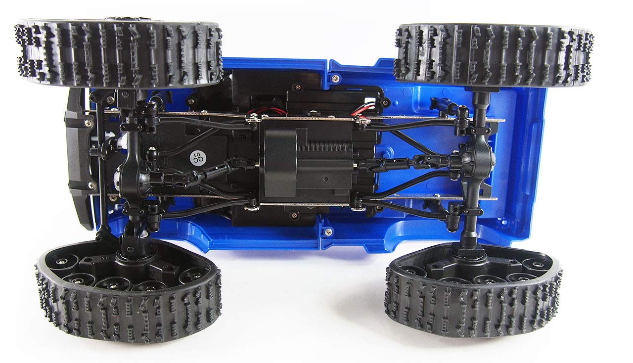 Amewi Pickup Truck Brushed 1:16 RC model car Electric Crawler Four-wheel drive (4WD) RtR 2.4GHz, Blue