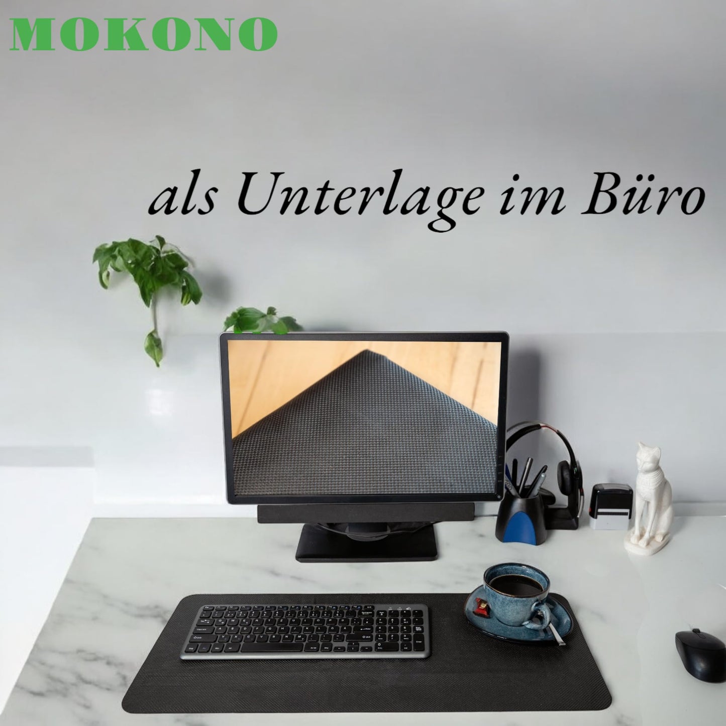 MOKONO® Non-Slip Mat 120 x 100cm - waterproof, universal and customizable non-slip mat | non-slip protective mat for trunk, camping, dog crate, etc. | Available in various sizes