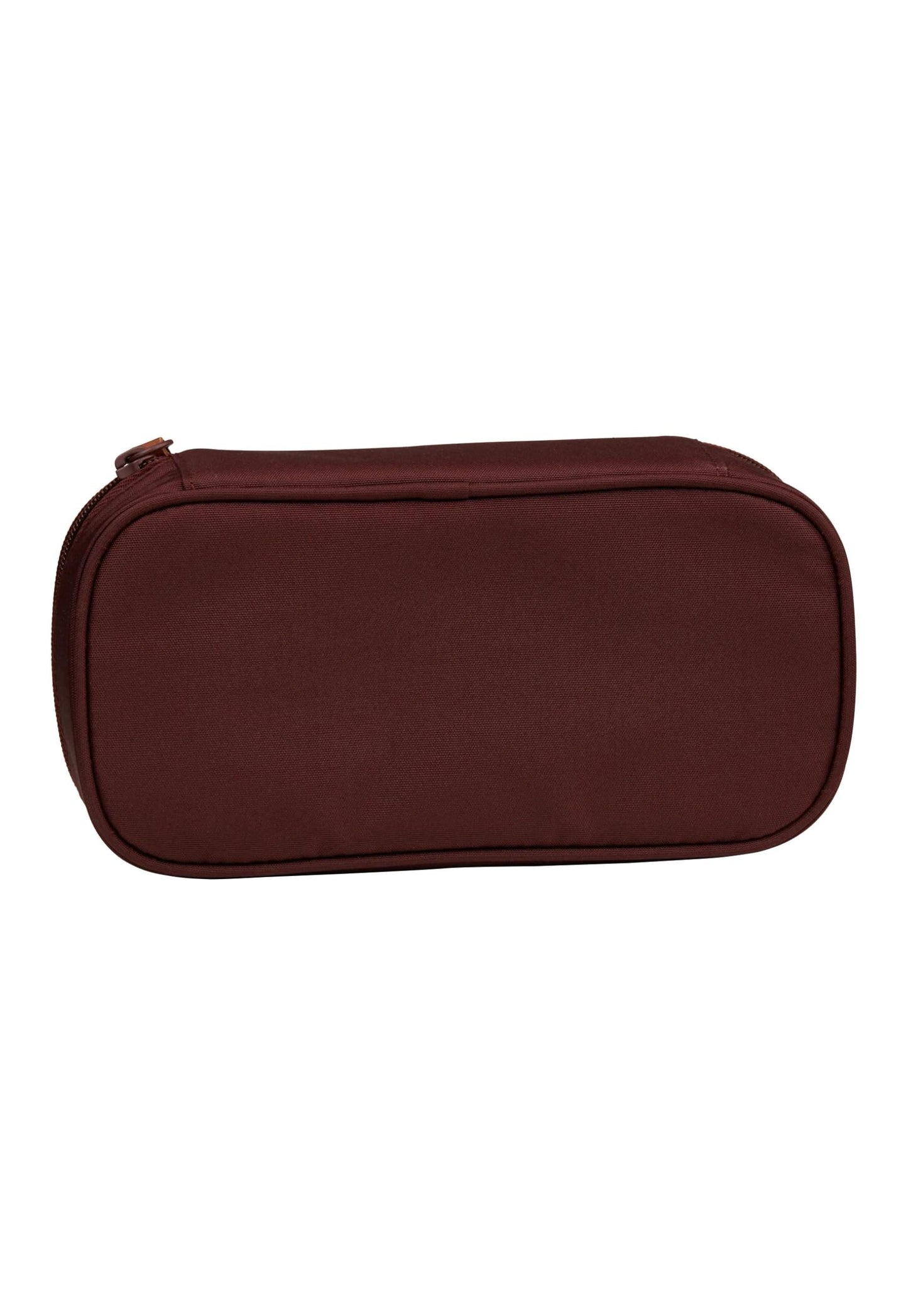 Satch Pencil case extra large incl. divider zipper compartment pen holder protractor clear window for timetable Nordic Ruby - Berry