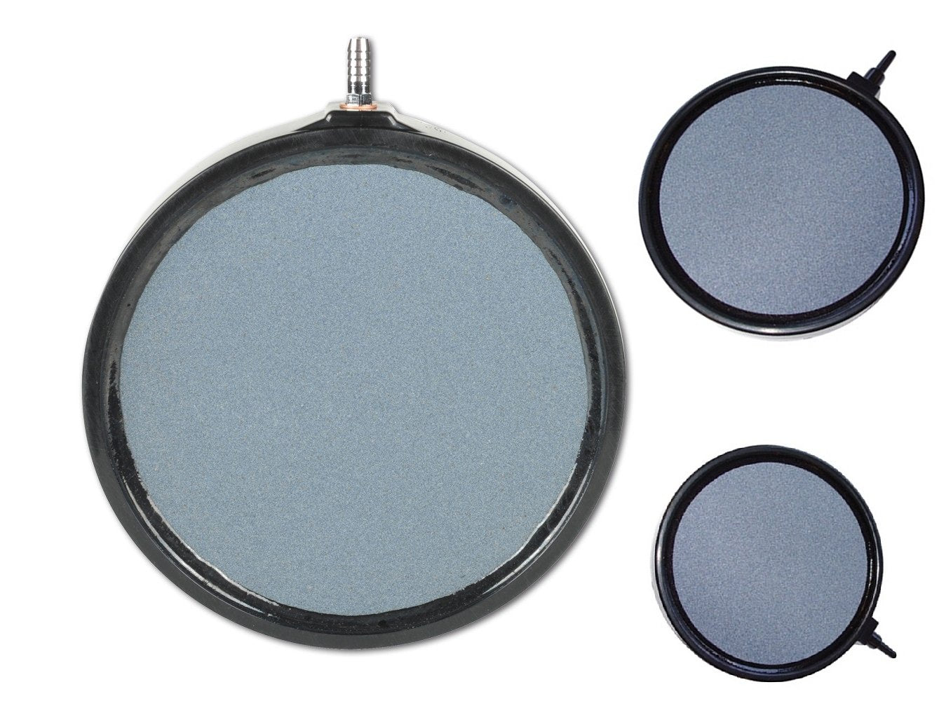 AquaForte Hi-Flow V-60 Air Pump Set & Aerator Disc/Plate 20cm, Connection 9mm.