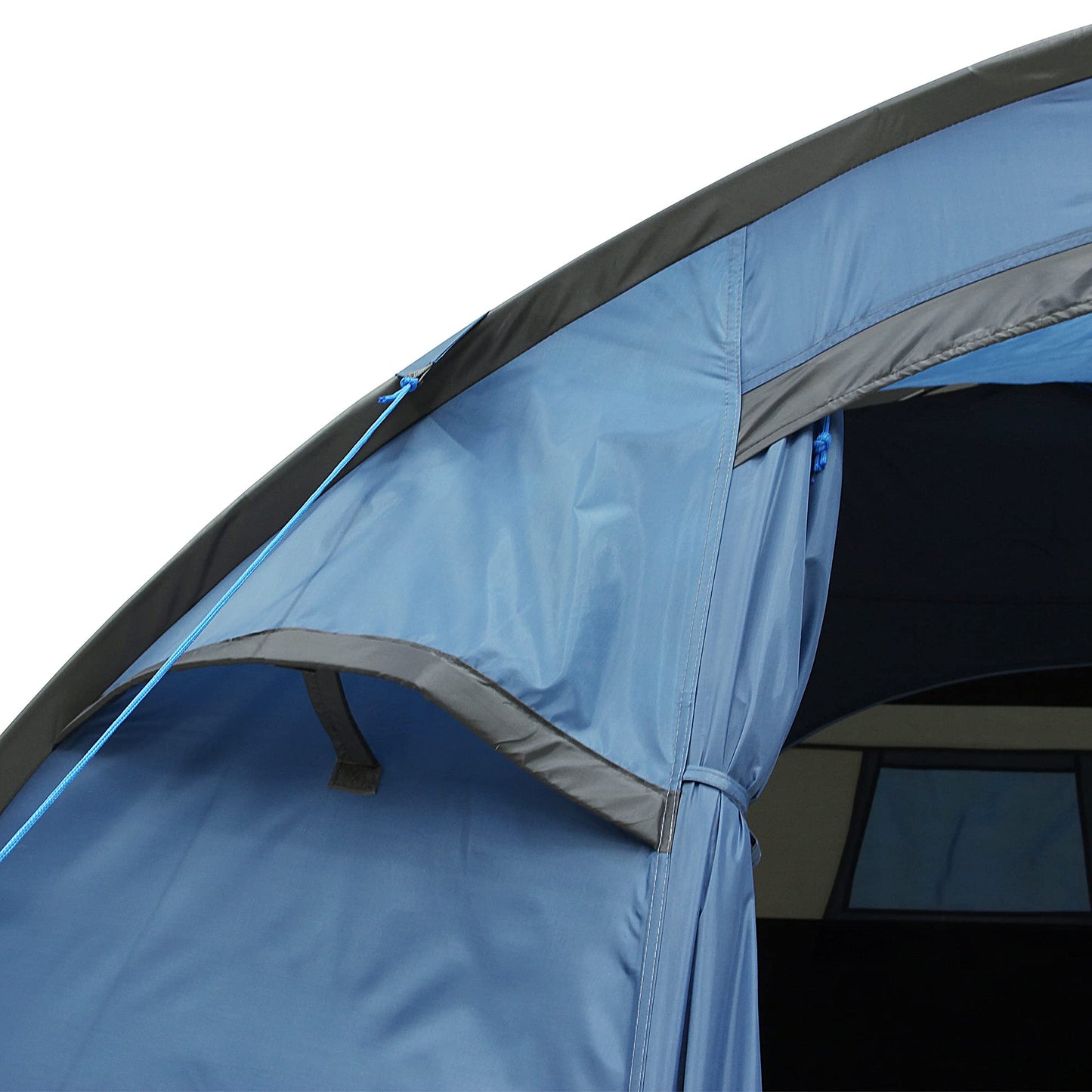 your GEAR Cetona tent - 5 person camping tent with dark sleeping cabin, dome tent with 3000 mm water column, living area/front room, 2 entrances and standing height, waterproof festival tent