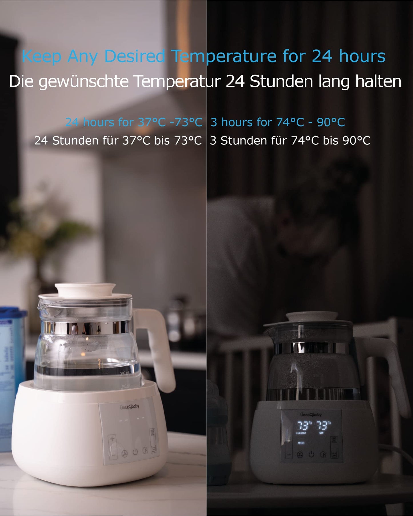 ÜneeQbaby Advanced Baby Bottle Preparation Machine for Baby Food (Baby Food Kettle)