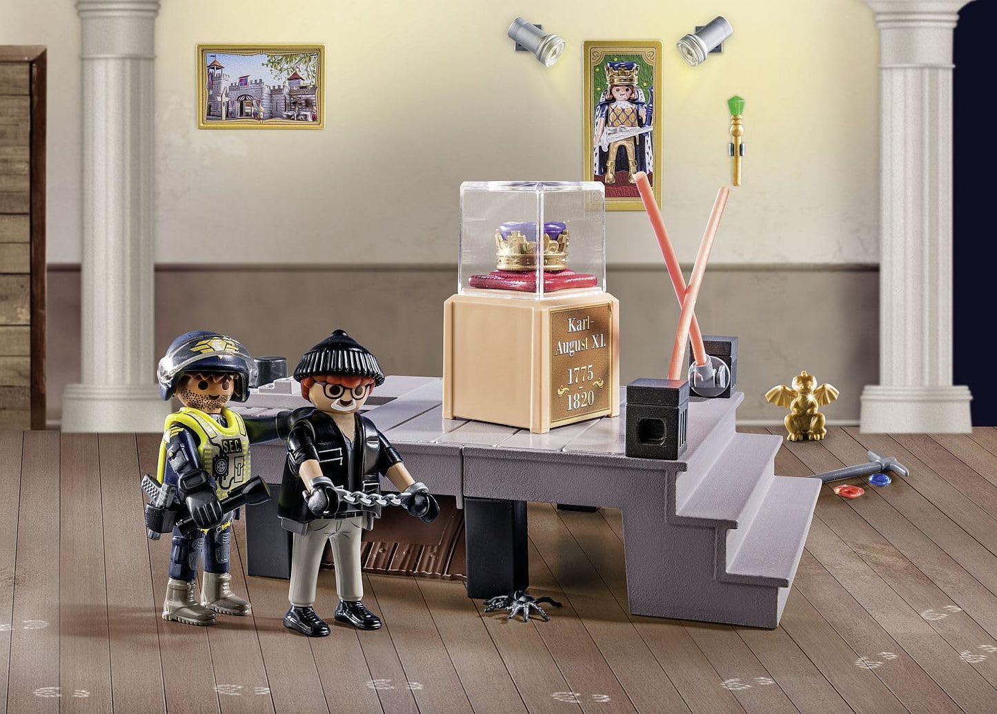PLAYMOBIL | Police Advent Calendar for Kids | Museum Theft | Advent Calendar for Police fans | Advent season full of surprises | 71347