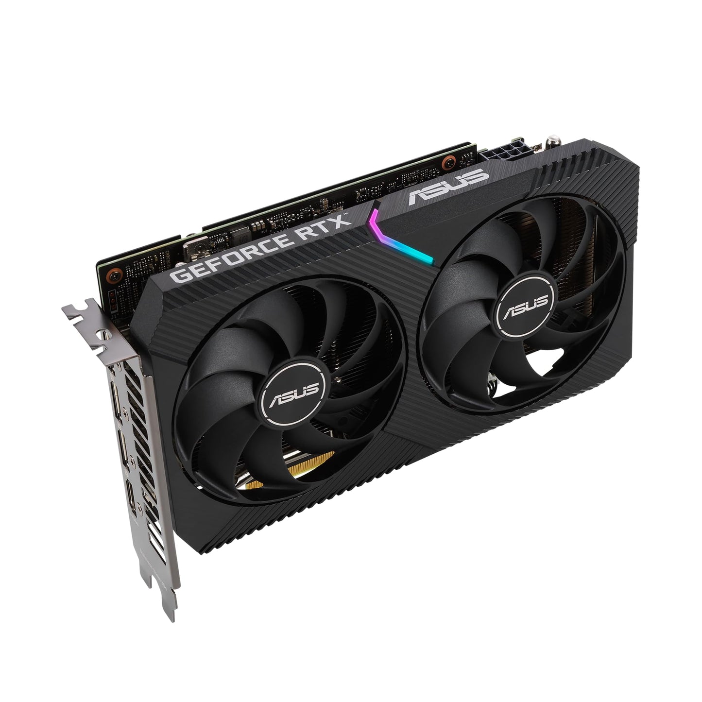 ASUS GeForce Dual RTX 3060 12GB V2 OC Edition Gaming Graphics Card (GDDR6 memory, PCIe 4.0, 1x HDMI 2.1, 3x DisplayPort 1.4a, DUAL-RTX3060-O12G-V2)