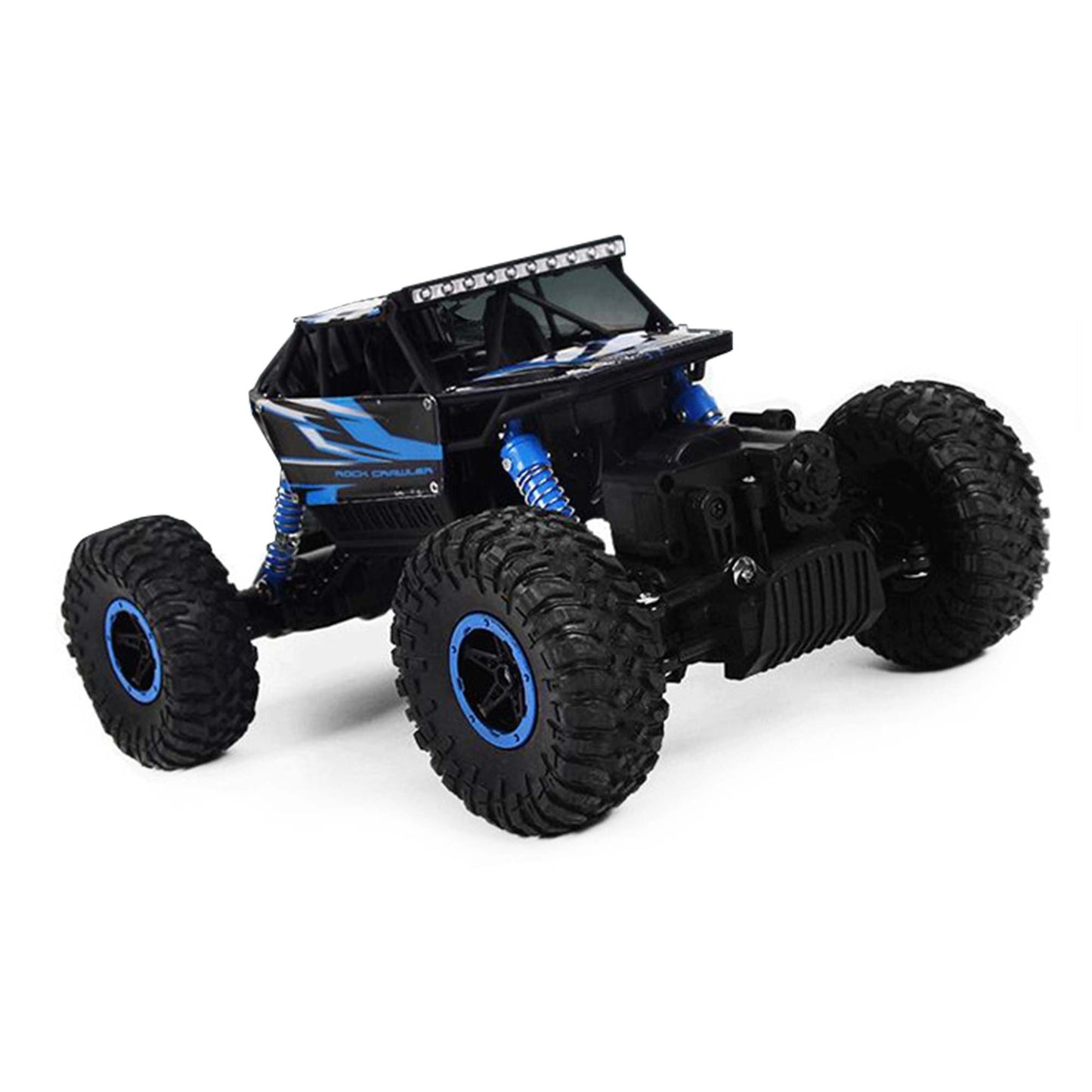 Remote Control Car 4WD 1:18, Electric Off-road Vehicle for Kids and Adults, Monster Truck Rock Crawler SUV, All-wheel Drive Stunt Car Toy with Remote Control for any terrain.