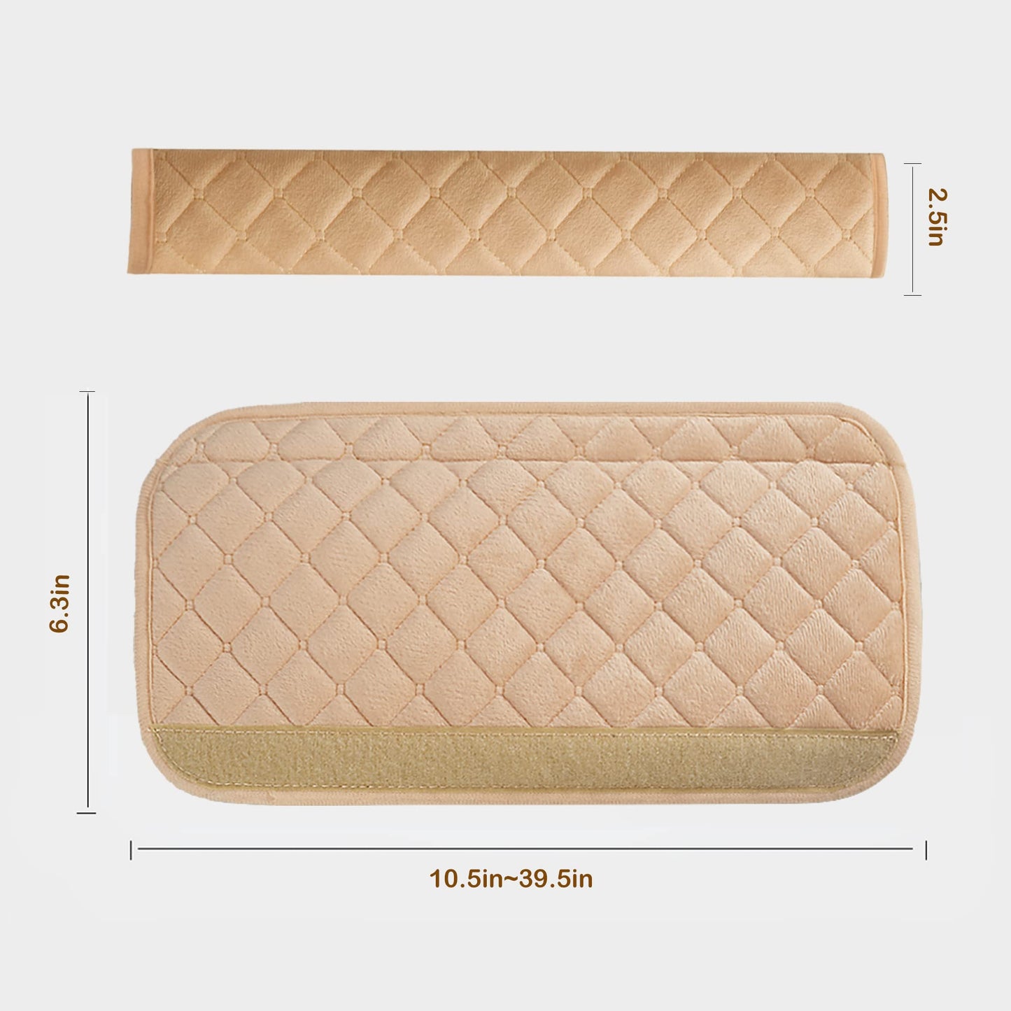 Soft car safety belt covers for adults, children, women, and men. Seatbelt cushion cover, belt pad, protection pad for SUV, shoulder pads for car interior accessories. 1 piece in grey, 100cm.