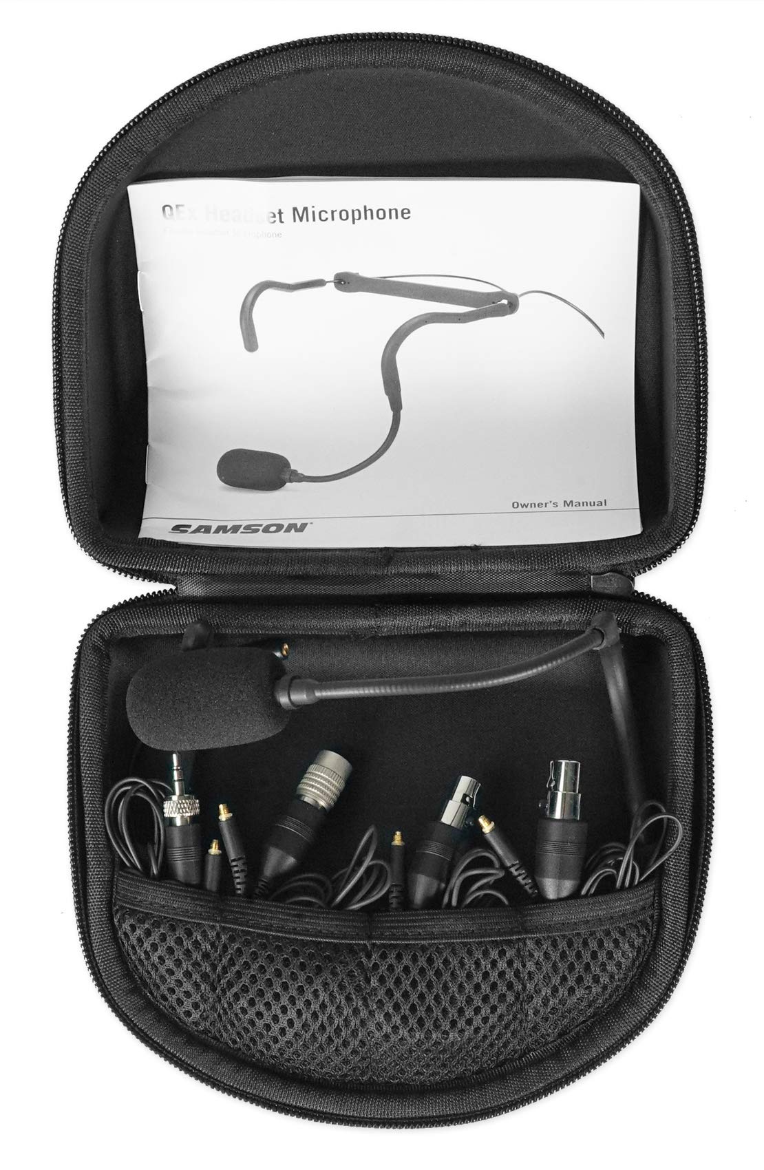 Samson QEx Fitness Headset Mic Pack, Black