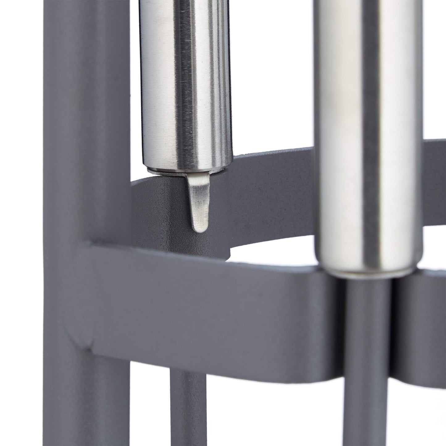 Relaxdays fireplace tool set, 5 pieces, shovel, broom, tongs, poker & holder, gray