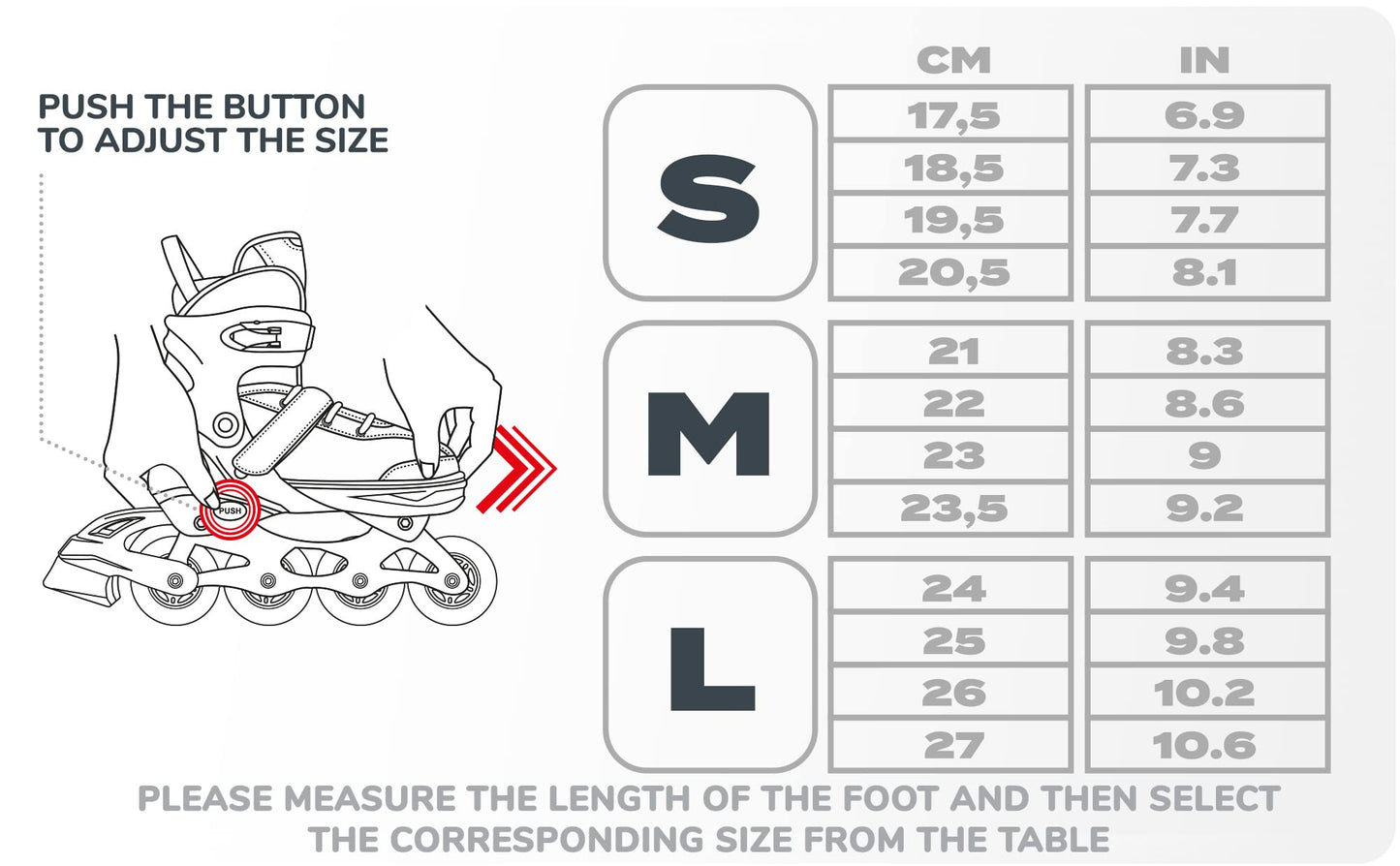 meteor® Inline Skates 4in1 Racing Skates Kids Inline Skates Rollerskates Roller Blades Quad Skates Carbon Kids Inline Skates Adjustable Shoe Big Wheels