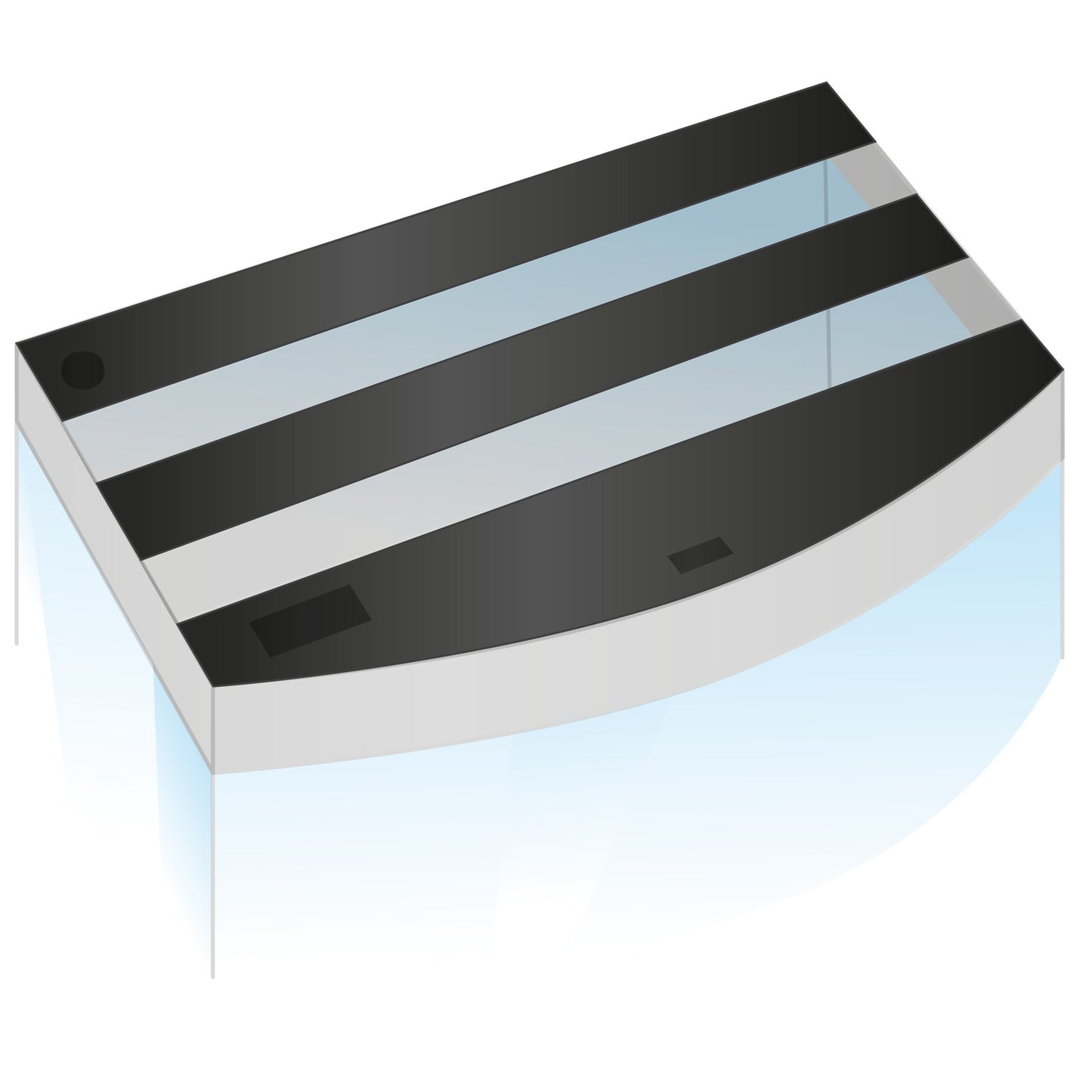 JUWEL Aquarium Flap Set II (2 pieces) - suitable for Vision 450
