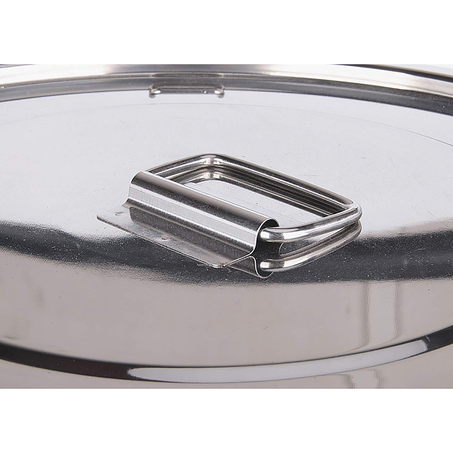 Loobiiny 12L grain container, airtight stainless steel container, 25 x 25 cm, metal airtight food storage containers.