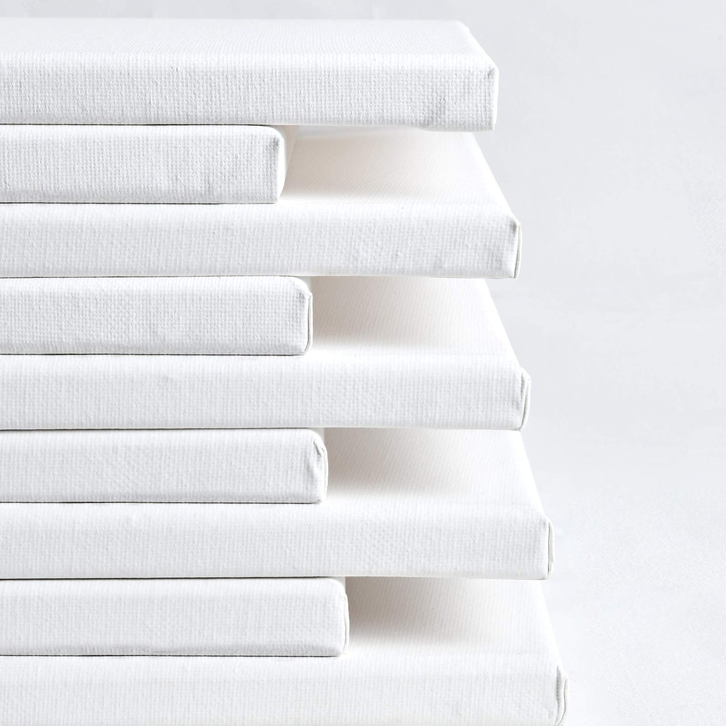 Canvas painting set of 2 stretched canvases for acrylic paints, 80x140 cm each. Made of FSC® certified cotton, ready for your creative ideas.