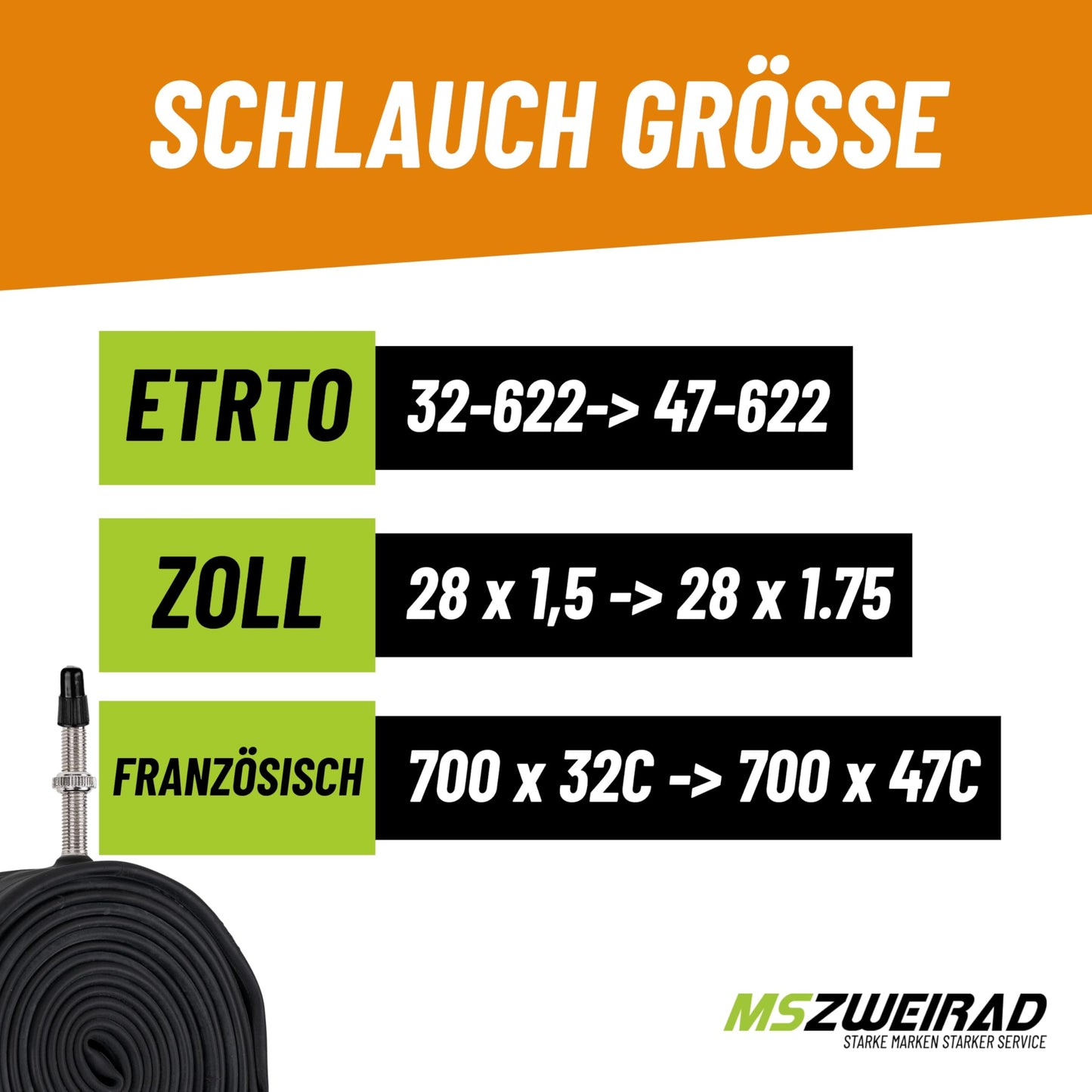 3-piece set Continental tube Cross SV60 28 inches 32/47-622 with 3 MS Zweirad tire levers
